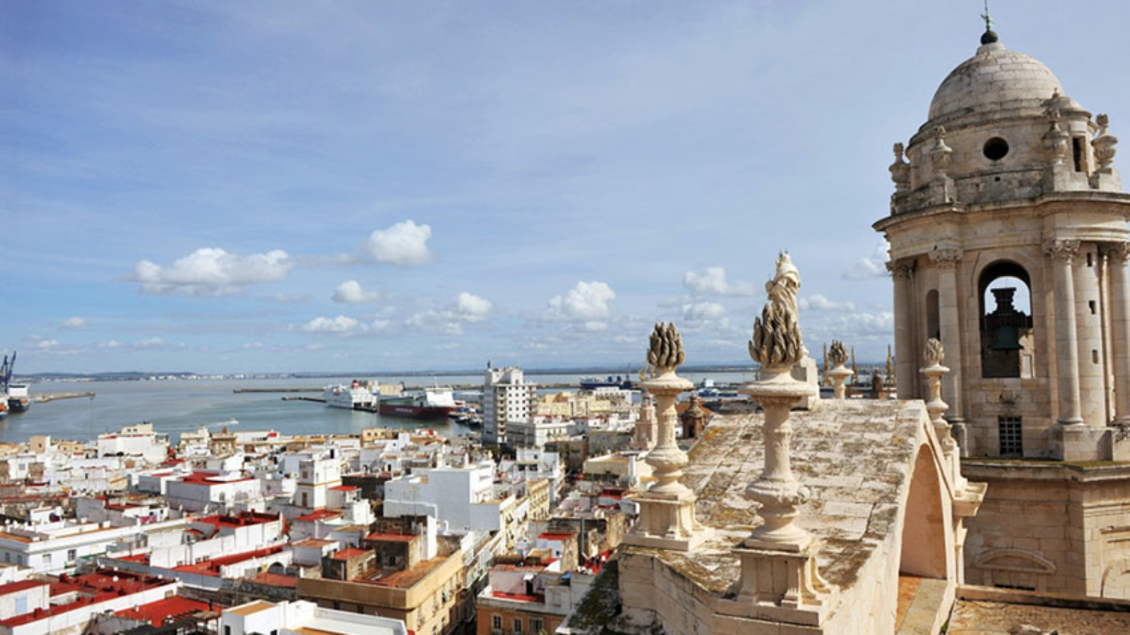 Vistas de La ciudad de Cádiz